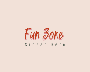 Fun Playful Wordmark logo design