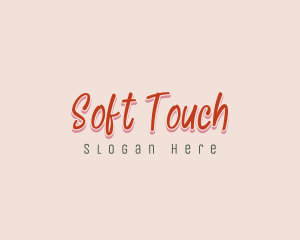 Soft - Fun Playful Wordmark logo design