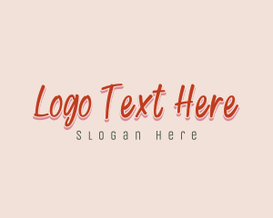 Pastel - Fun Playful Wordmark logo design