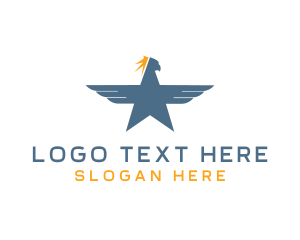 Aeronautics - Eagle Star Wing logo design