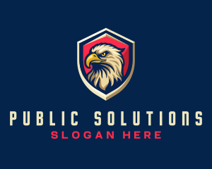 Government - Eagle Aviation Shield logo design