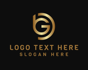 Metallic - Generic Premium Company Letter BG logo design