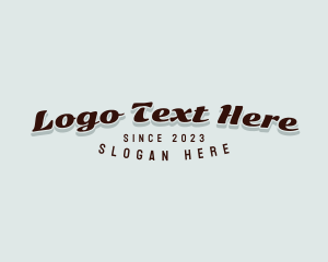 Handwriting - Cursive Brand Apparel logo design