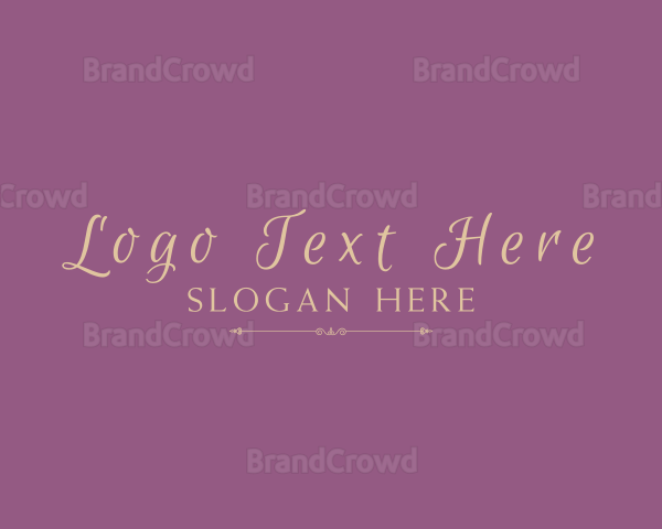 Gold Elegant Cosmetics Logo