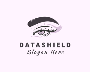 Beauty Woman Eyelash Extension Logo