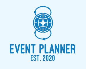Planet - Global Astronomical Science logo design