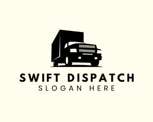 Truck Transport Dispatch logo design