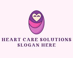 Baby Swaddle Love logo design