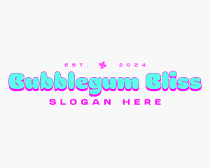 Bubblegum - Modern Pop Art logo design