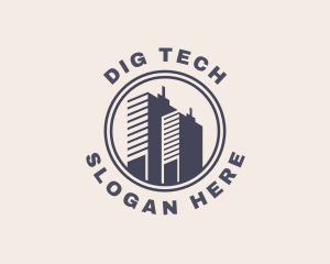 City Business Buildings logo design