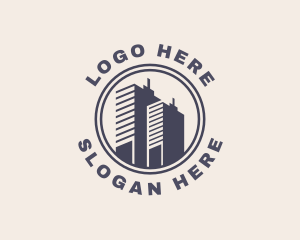 City Business Buildings logo design