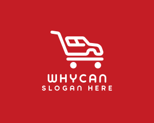 Convenience Store - Automobile Shopping Cart logo design