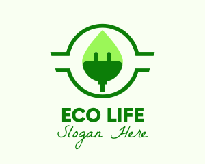 Sustainable - Sustainable Energy Plug logo design