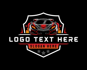 Monster Jam - Car Racing Automotive logo design