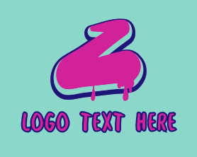 Vivid - Paint Graffiti Letter Z logo design
