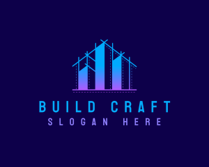 Architecture Building Construction logo design