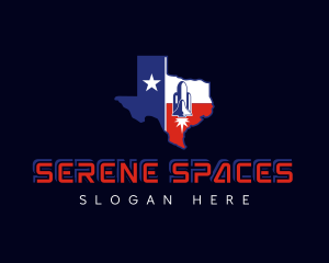 Texas Rocket Ship logo design