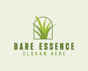 Eco Green Grass logo design