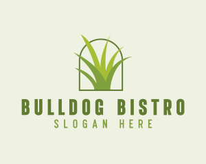 Eco Green Grass logo design