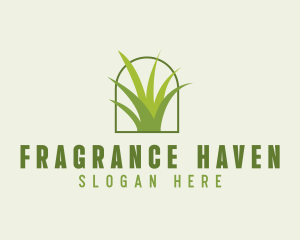 Eco Green Grass logo design