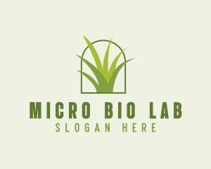 Eco Green Grass logo design