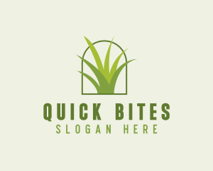 Eco Green Grass logo design