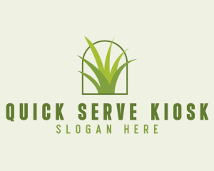 Eco Green Grass logo design