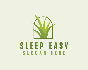 Eco Green Grass logo design