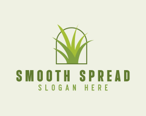 Eco Green Grass logo design