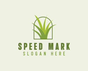 Eco Green Grass logo design