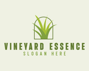 Eco Green Grass logo design