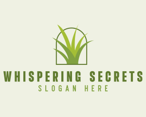 Eco Green Grass logo design