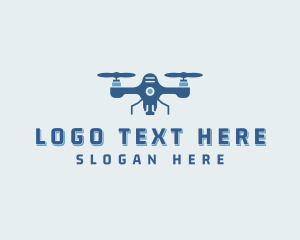 Videography - Surveillance Aerial Drone logo design