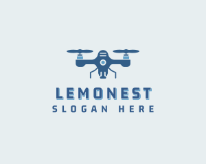 Surveillance Aerial Drone Logo