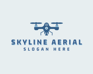 Aerial - Surveillance Aerial Drone logo design