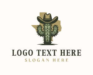 Cactus - Cactus Cowboy Texas logo design