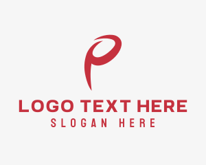 Letter P - Modern Creative Letter P logo design