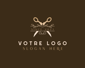 Floral Boutique Shears Logo
