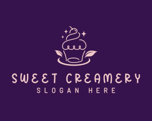 Doodle Sweet Cupcake logo design