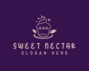 Doodle Sweet Cupcake logo design