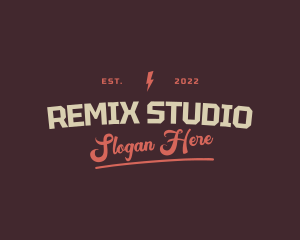 Cool Hipster Studio logo design