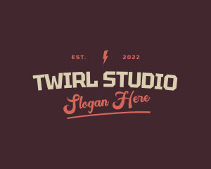 Cool Hipster Studio logo design