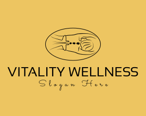 Body Wellness Massage logo design