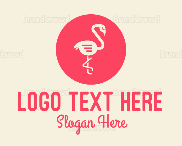 Red Flamingo Chat Logo