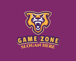 Feline - Wild Lioness Esports logo design
