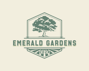 Sustainable Tree Garden logo design