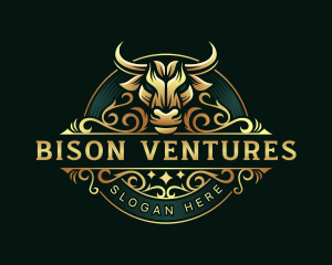 Buffalo Bull Bison logo design