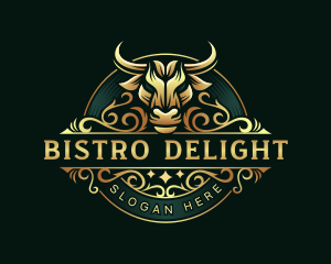 Buffalo Bull Bison logo design