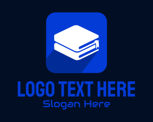 App - Ebook Reader App logo design