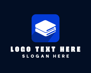 Ebook Reader App logo design